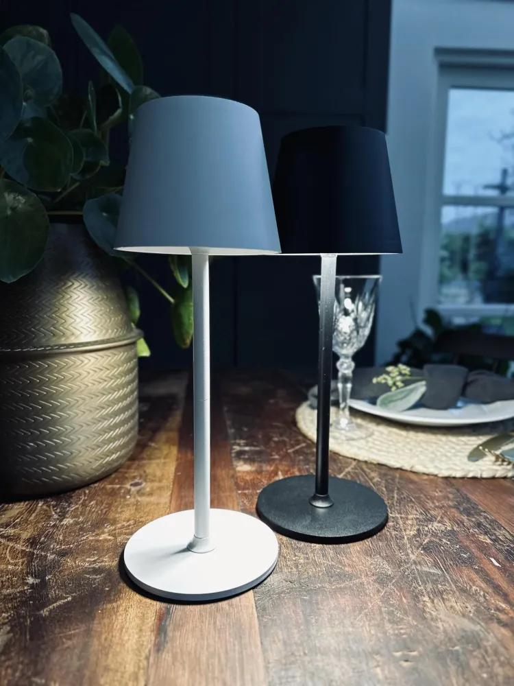LED Bordlampe usb-chargeable – Hvid