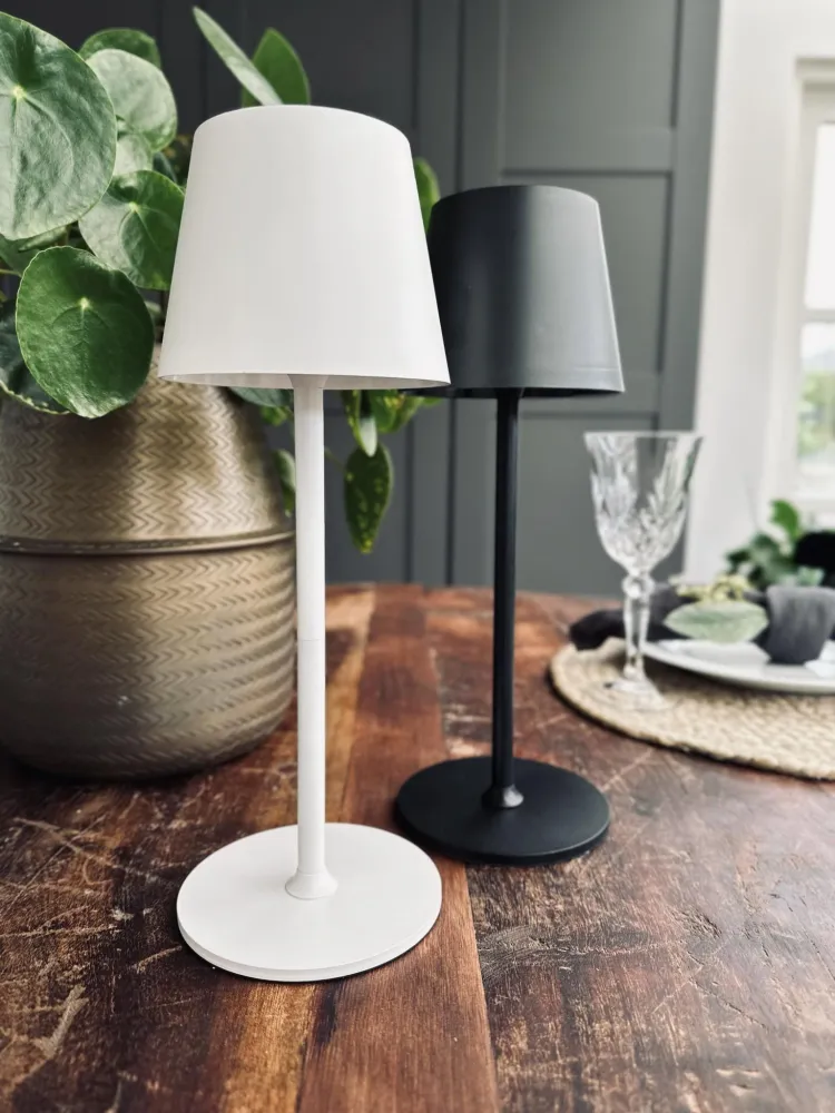 LED Bordlampe usb-chargeable – Hvid