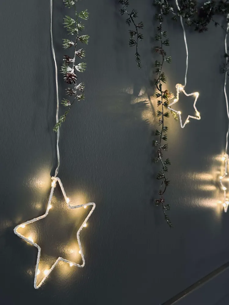 LED Lyskæde med stjerner Outdoor Security