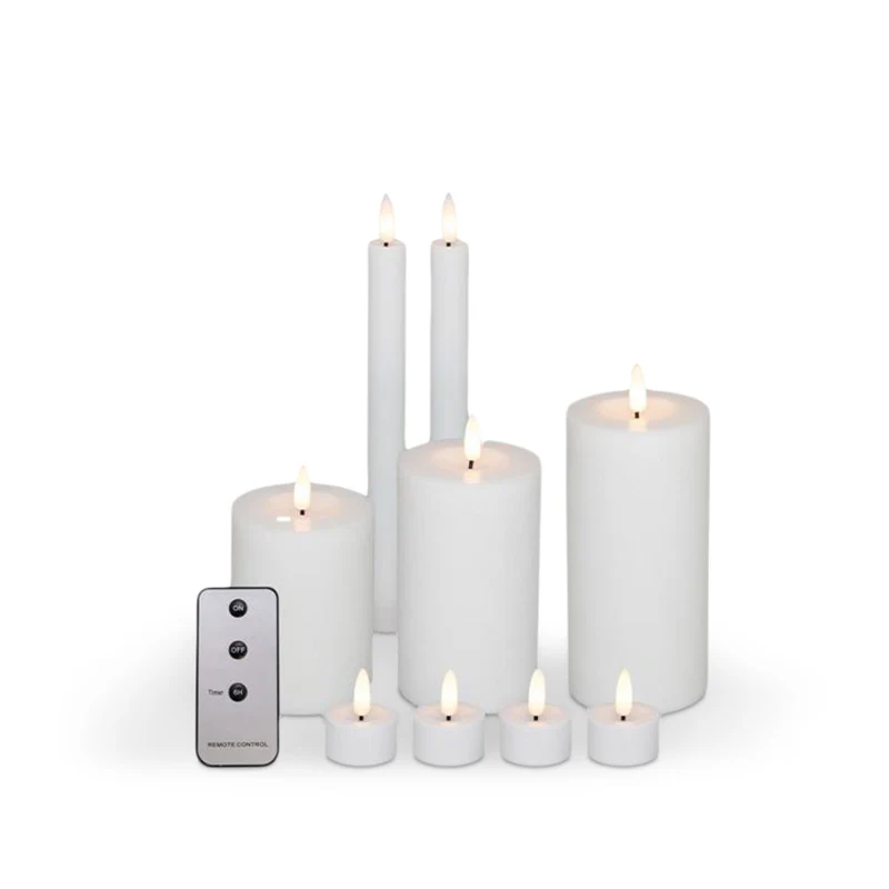 LED vivid 10 dele med fjernbetjening