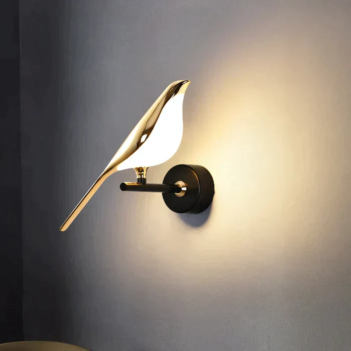 Lumibird - nordisk led-fuglevæglampe (A19)