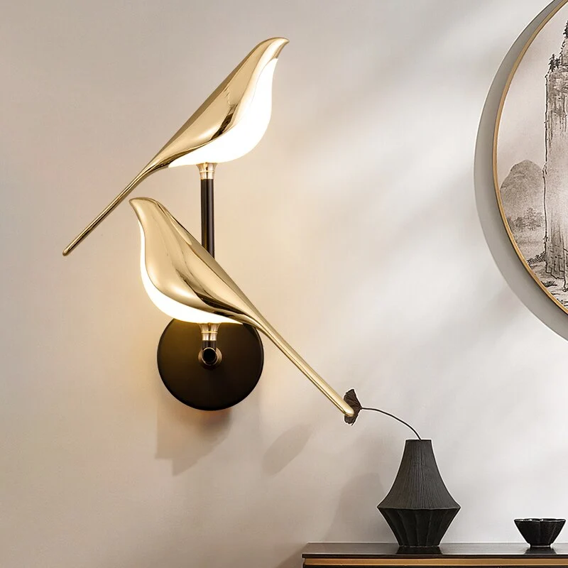 Lumibird - nordisk led-fuglevæglampe (A19)