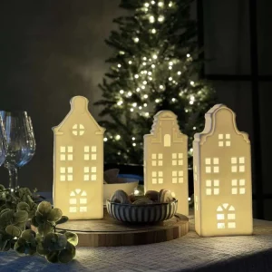 Lyshus med led - WHITE MIX