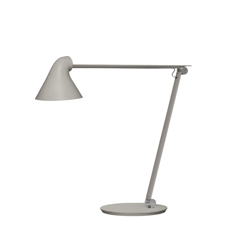 NJP Bordlampe LED 2700K Vivid alu grå