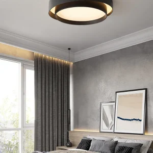 Nordicaura | minimalistisk led-plafondlampe Plastic Construction 30cm