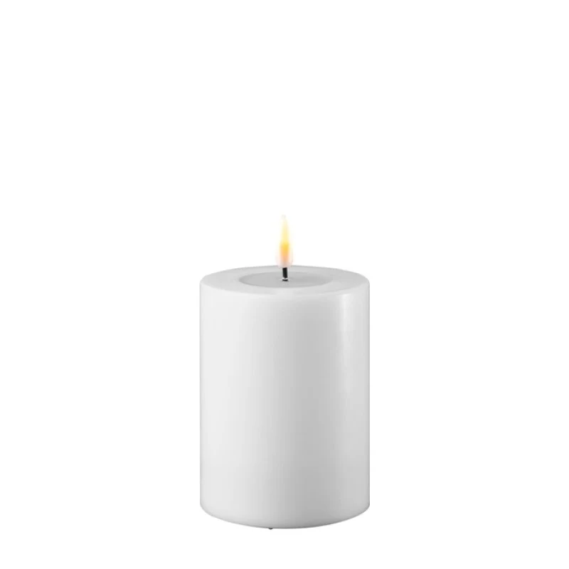 Real Flame LED vivid Ø7,5 cm. - flere farver Hvid