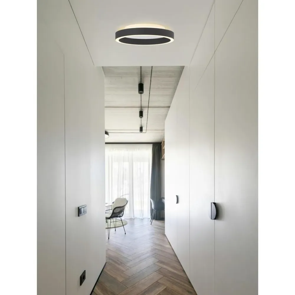 BACKLIGHT STRING Ø40 PLAFOND EBONY 3 TRINS LED DÆMP - Halo Design