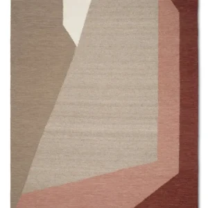 Levels Kelim Tæppe - Peach 80x200