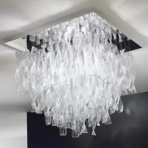 Aura PL 75x75 loftlampe Axo Hvid