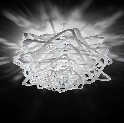 Aurora L loftlampe fra Slamp Hvid