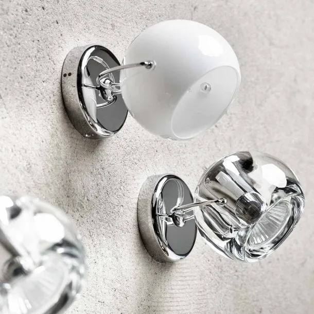 Beluga 1 alabast væg/-loftlampe fra Fabbian