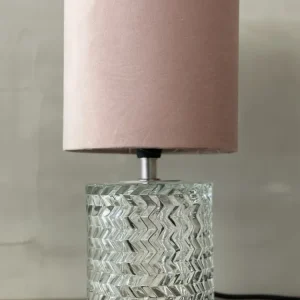 Bordlampe H:29 cm. Klar