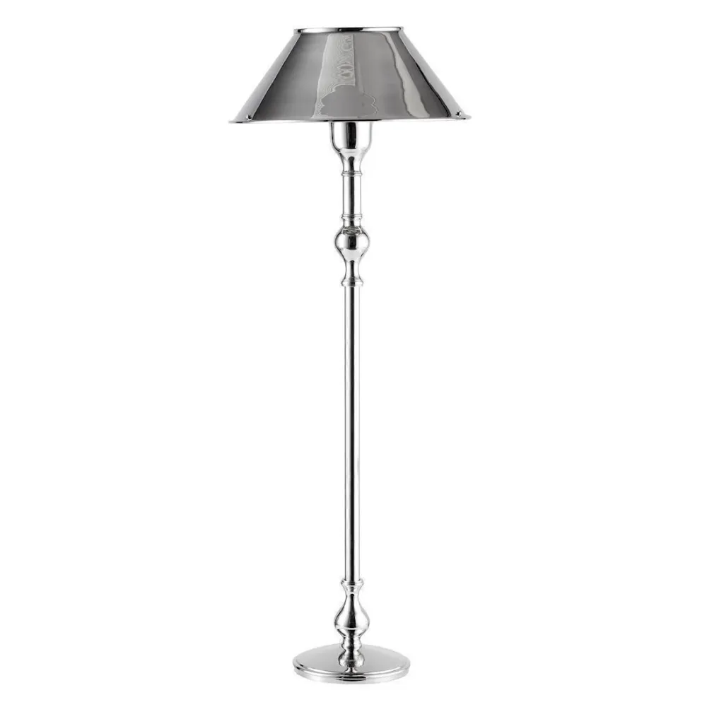 Bordlampe Tinne H64 cm. sølv