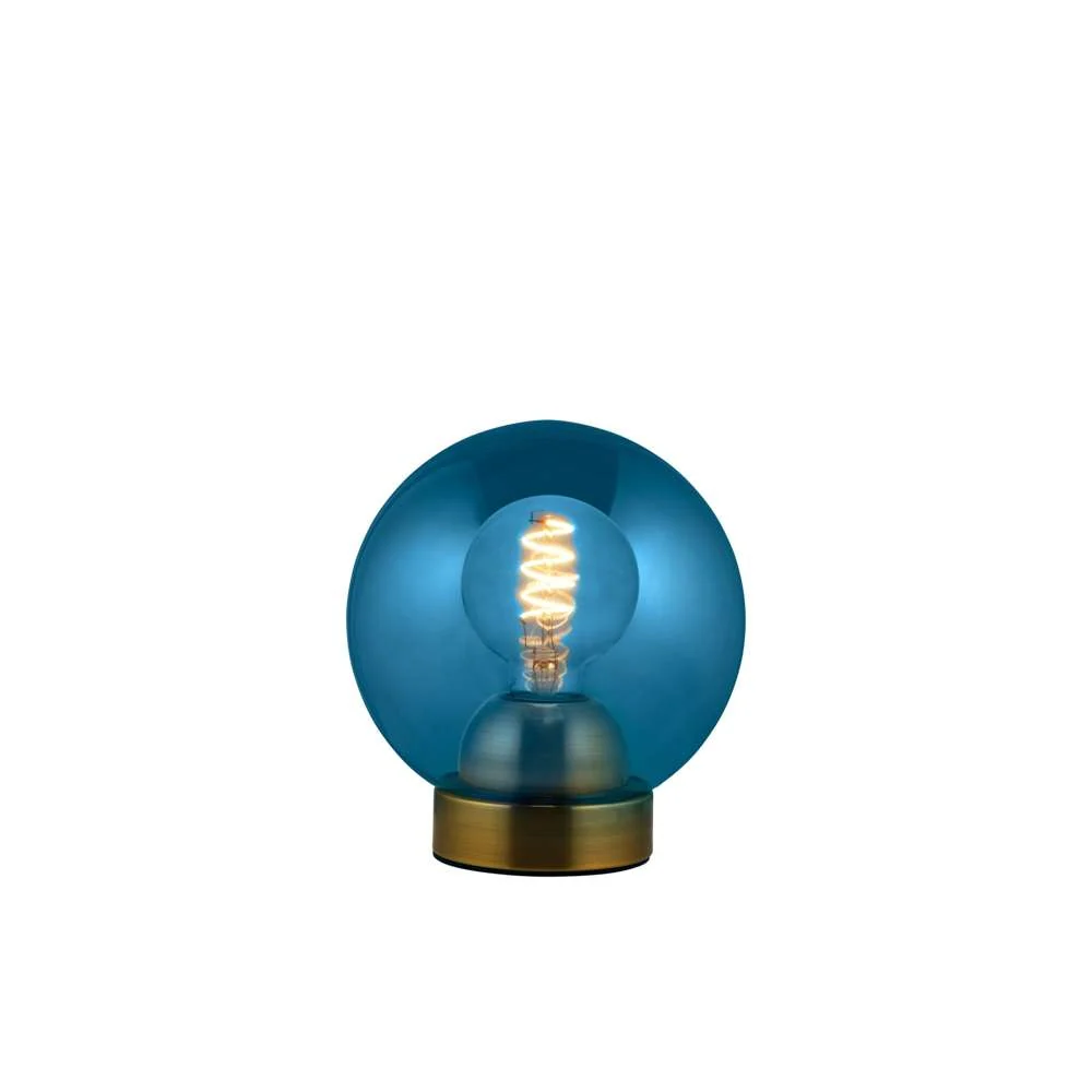 Bubbles bordlampe ø18 - azure Bordlampe