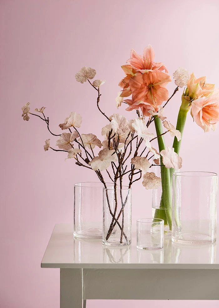 Bungalow Salon Lucid - Lysestage/vase Ø10 x H10 Non-Dimmable