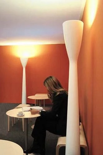 Carrara gulvlampe luce plan Tunable White Hvid