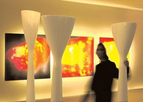 Carrara gulvlampe luce plan Tunable White Hvid