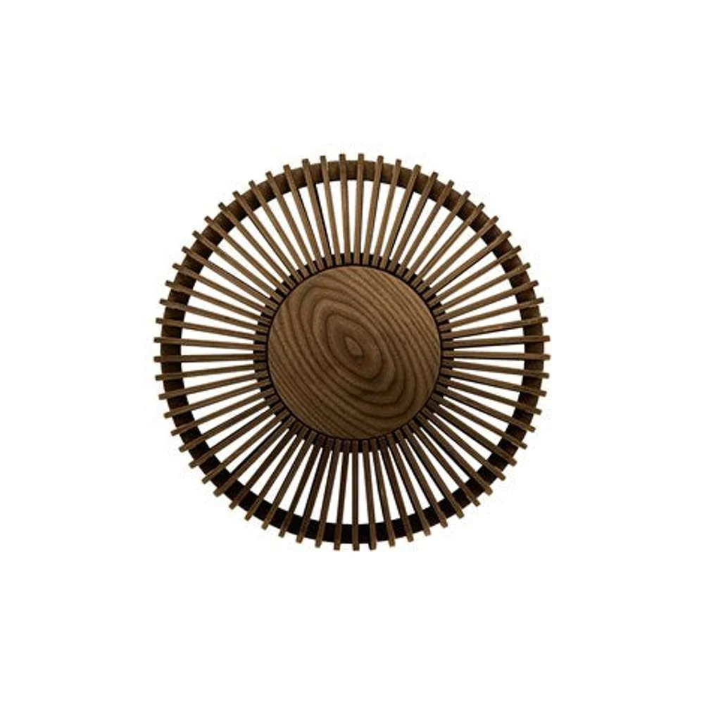 Clava Up - Wood Dark Eg Medium Ø 35 x 16,4 cm Loftlampe