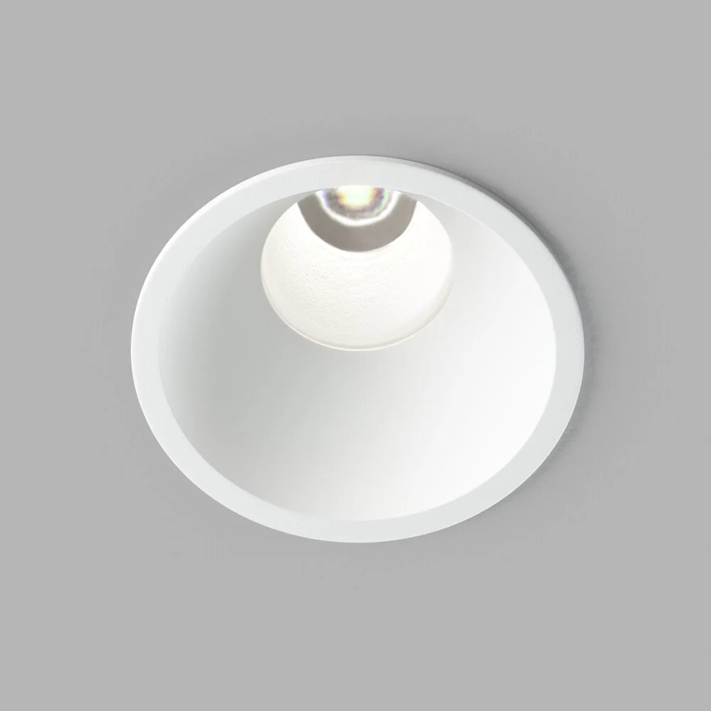 Curve II Ø110 Spotlampe Pearl