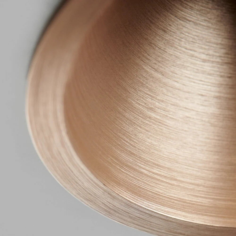 Curve II Ø110 Spotlampe Rose Amber