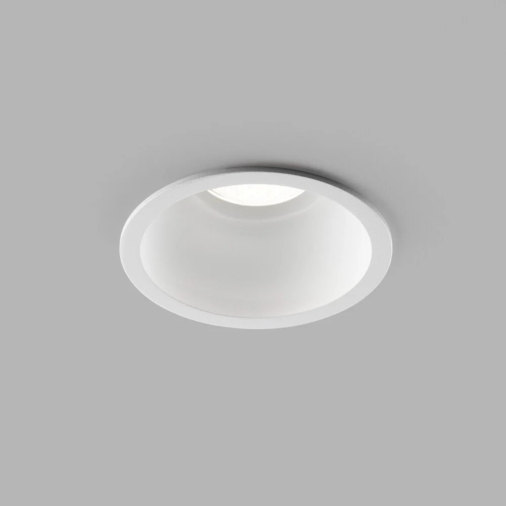 Curve II Ø90 Spotlampe Pearl