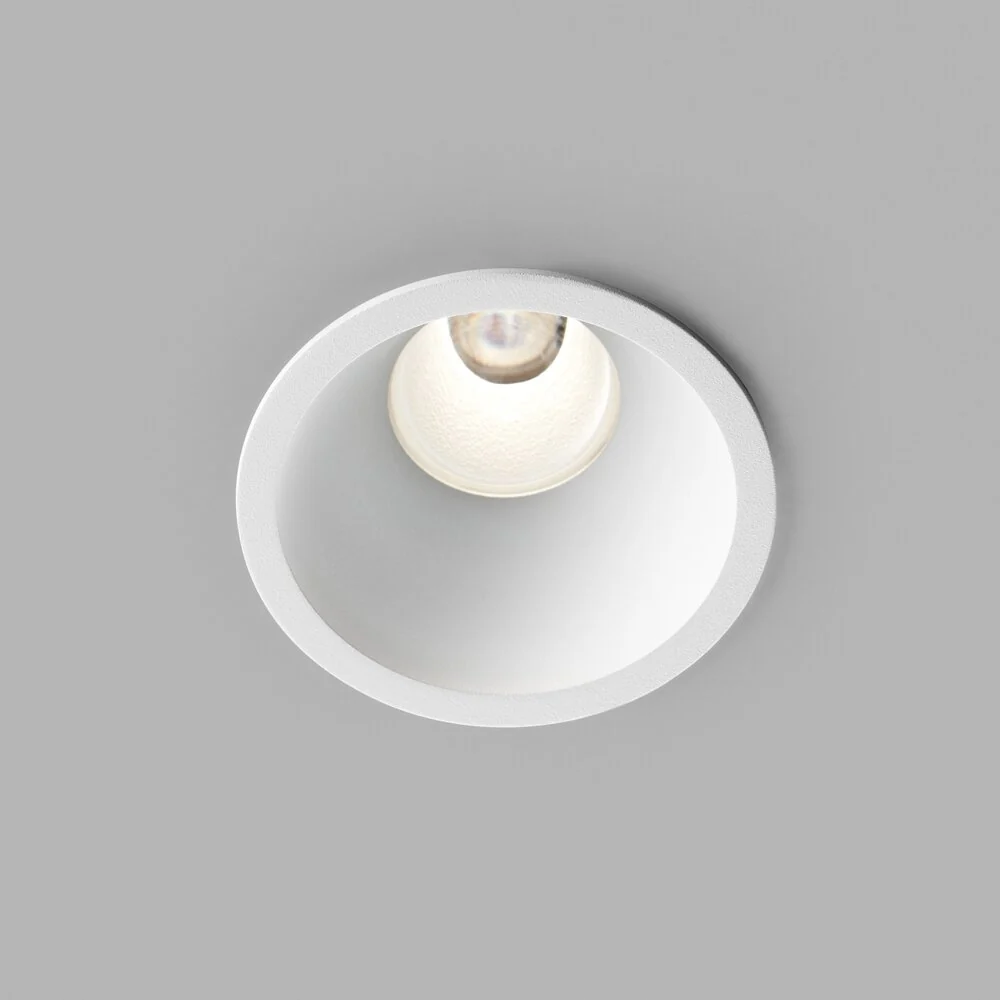Curve II Ø90 Spotlampe Pearl