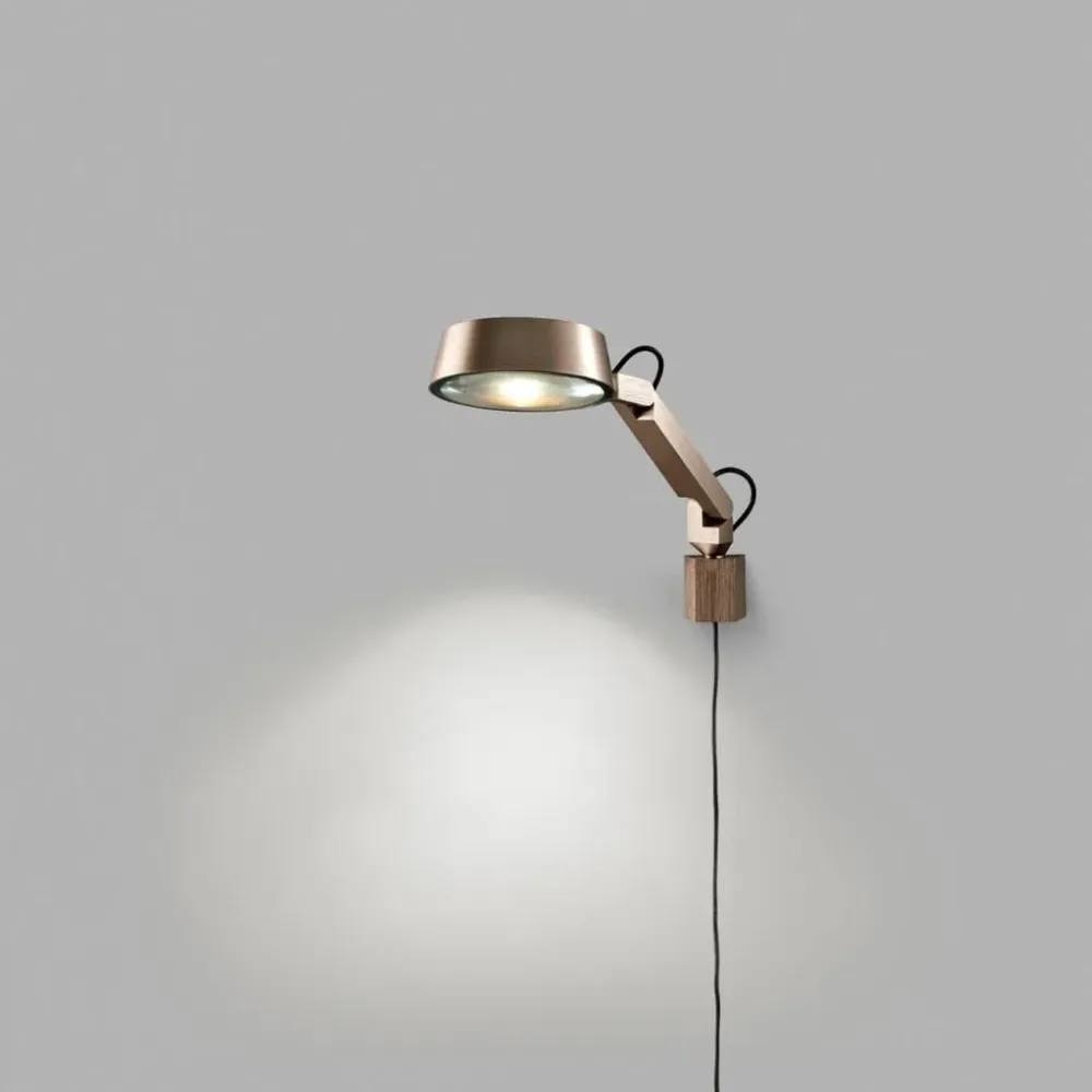 Dark W1 Væglampe Rose Aurum - Light-Point
