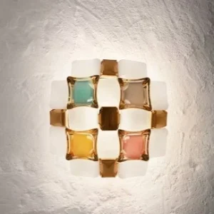 Daylight White Mida væg/-loftlampe fra Slamp Rosa