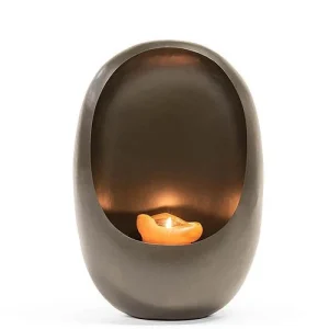 Dekocandle lanterne - 60 cm - antique zink / antique zinc