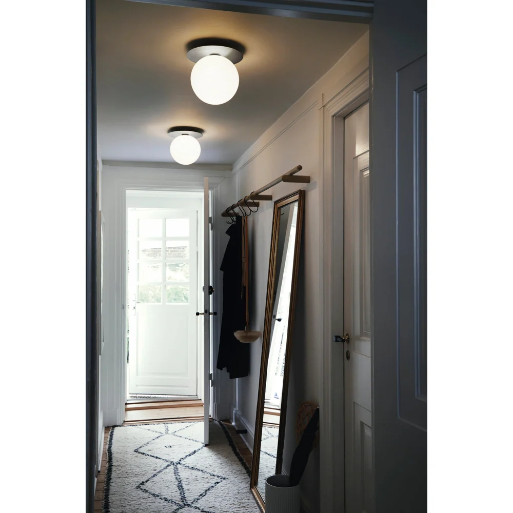 Dimmable LED Liila 1 large loft-/væglampe sterling opal Væglampe Væglampe