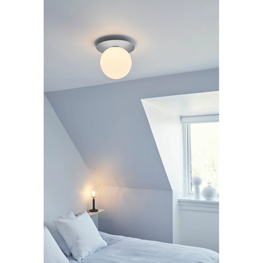 Dimmable LED Liila 1 large loft-/væglampe sterling opal Væglampe Væglampe
