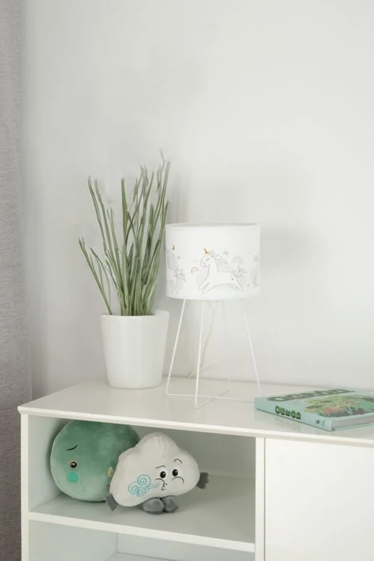 Duolla bordlampe med enhjørningemotiv 1 x E27