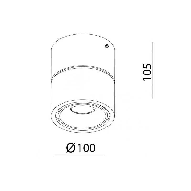 EASY W100 LED 2700K Kridt
