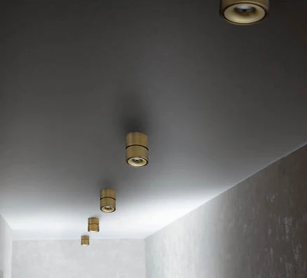 Easy W100 væg/-loftlampe fra Antidark Hvid