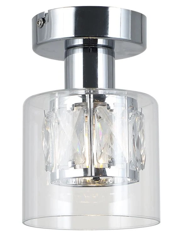 Elmo plafondownlight 1 x E14 krom