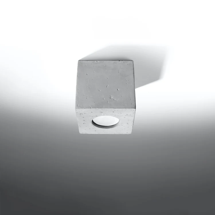 Energieffektiv Loftslampe QUAD beton