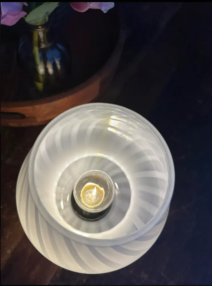 Energieffektiv Mushroom bordlampe - White