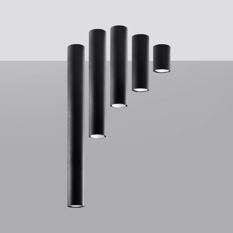Flame Tip Loftslampe LAGOS 60 charcoal