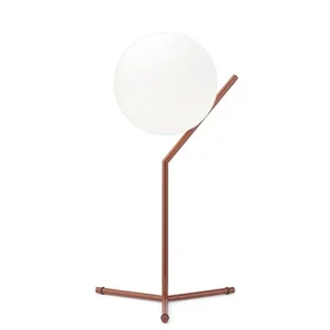 Flos IC Portable T1 - Høj Bordlampe - Burgundy