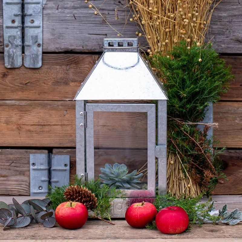 Galvaniseret lanterne - A2 living Compact
