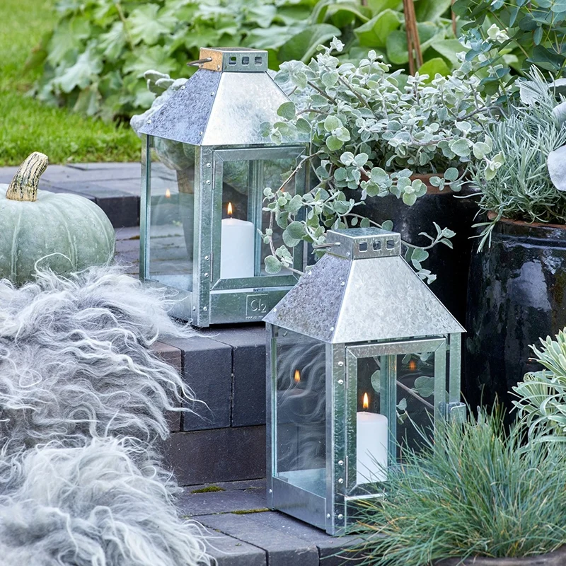 Galvaniseret lanterne - A2 living Compact