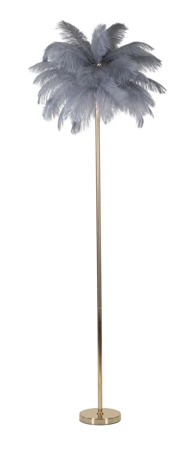 Glam lampe i jern og plast – 55x160 cm