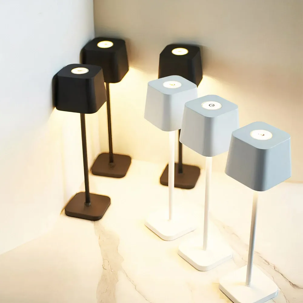 Gleam - bordlampe Warm White 2700K Hvid