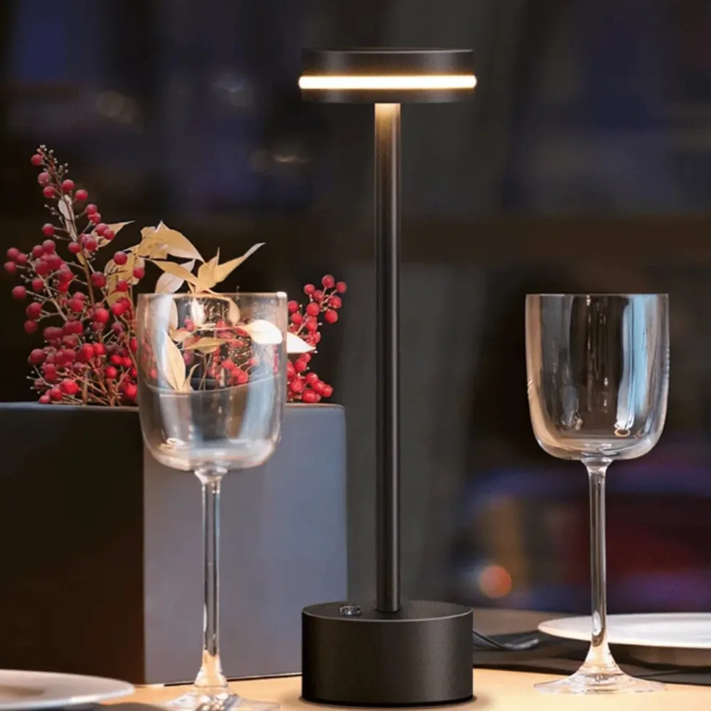 Glint - bordlampe Instant On Sort