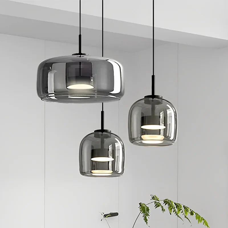 Globe Clearaura - minimalistisk glaslampe Kold