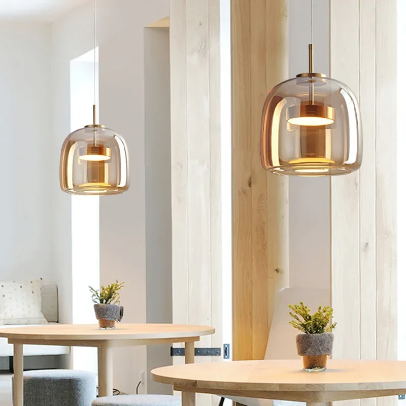 Globe Clearaura - minimalistisk glaslampe Kold