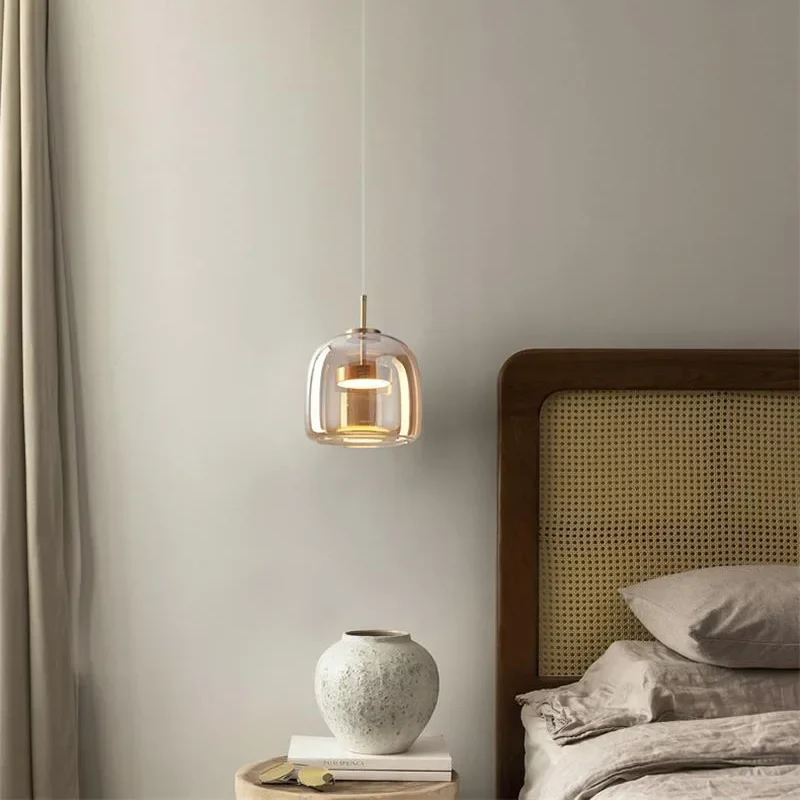 Globe Clearaura - minimalistisk glaslampe Kold