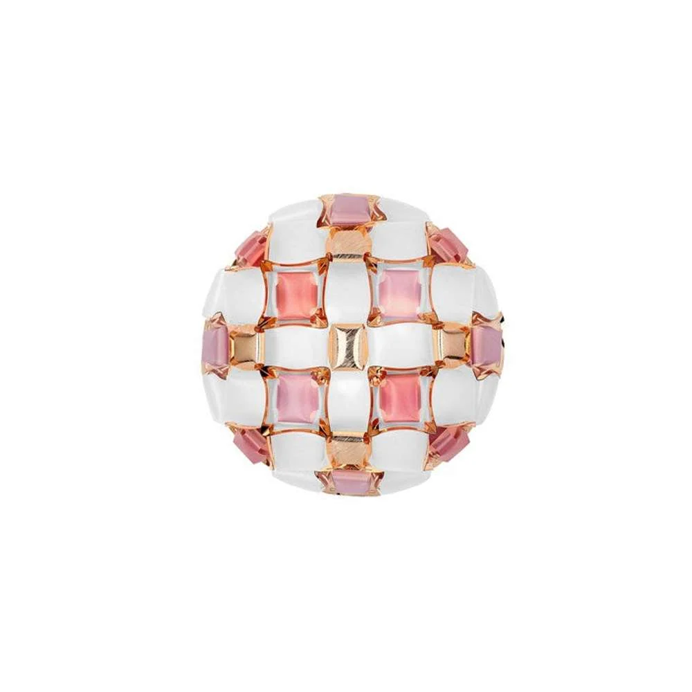 Globe Shape Mida plafond ø50 rose Loftlampe