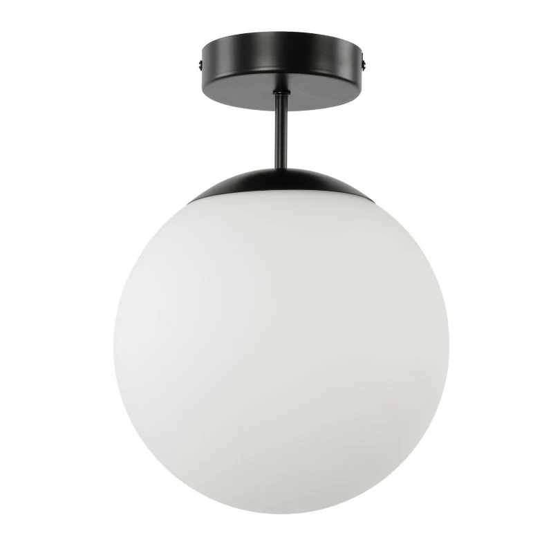 GoodHome Lognes plafondesign 1 x E27 mat-sort 4-Pack