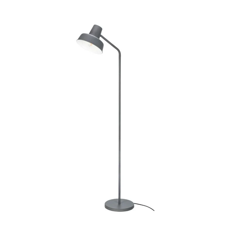 GoodHome Orous 1-punkts gulvlampe E27 i grafit